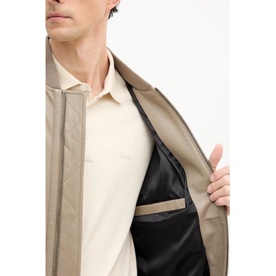 BOSS Orange Кожено яке бомбър BOSS Orange Jobrice (50547545)