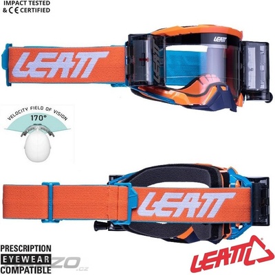 Leatt Velocity 5.5 Roll-Off Neon 2022