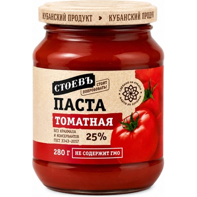 Rajčatový protlak Stoev 280 g