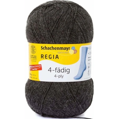 Regia 4-Ply Uni 522 Antracitový melír