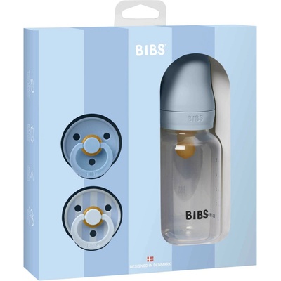 Bibs Sprinkle dárkový set Baby blue
