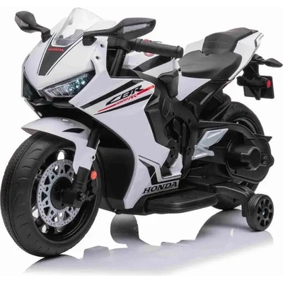 Beneo Elektrická Motorka HONDA CBR 1000RR Licencovaná 12V baterie Plastová kola 30W motor LED světla