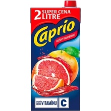 Caprio Plus Červený grapefruit 2 l