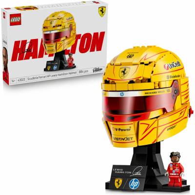 LEGO® Editions 43022 Prilba Lewis Hamilton zo Scuderia Ferrari HP