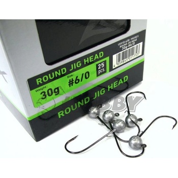 Daiwa jigová hlava Prorex guľatá s háčikom veľ.2 25g 5ks