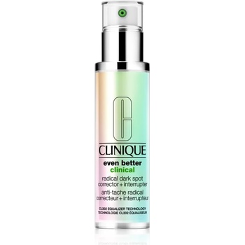 Clinique Even Better Clinical Radical Dark Spot Corrector + Interrupter озаряващ серум против пигментни петна 50ml