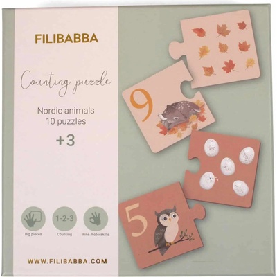 FILIBABBA Severská Zvířátka 30 dílků