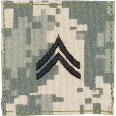 Nášivka hodnosti VELCRO CORPORAL ARMY ACU DIGITAL