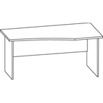  Бюро Класик M. 1.1. 138x90x70x74 cm плот 18 mm (M)