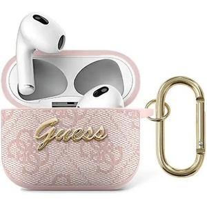 Guess Калъф Guess GUA34GSMP, за AirPods 3, розов (3666339009779)