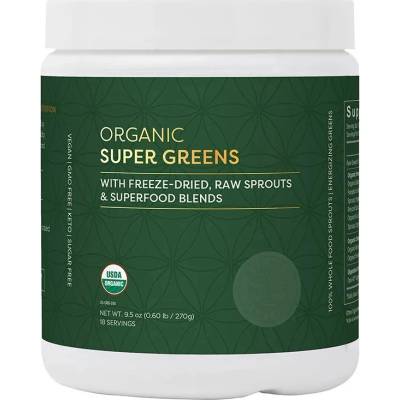 Global Healing Organic Super Greens, 270 g, Global Healing (32266 (SG-270G))