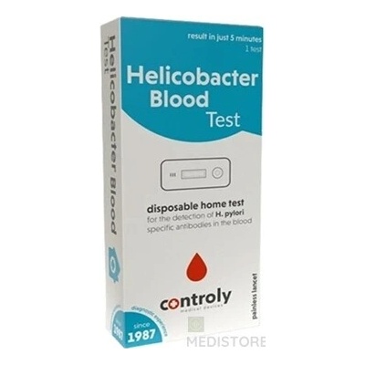 Controly Test Helikobakter súprava na samodiagnostický test z krvi 1 ks