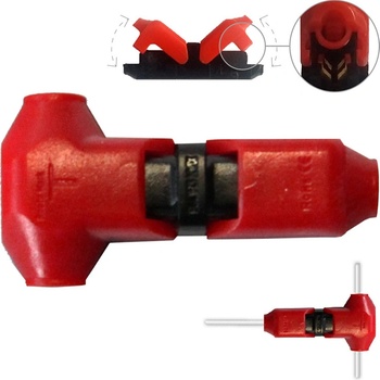 T spojka 1-pólová prořezávací 0,5 1 mm2 300 V DC/AC 10 A