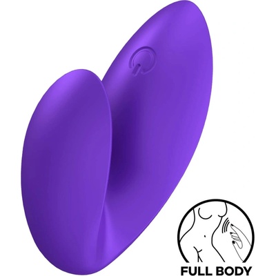 Satisfyer Love Riot - акумулаторен, водоустойчив вибратор за пръсти (лилав)