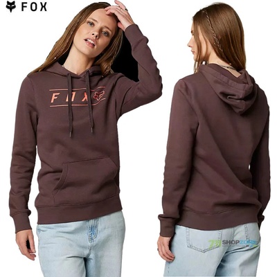 Fox Pinnacle Po Fleece Hoodie purple