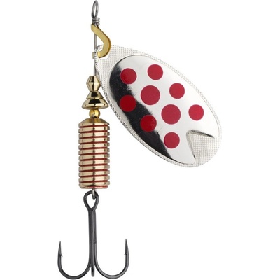 Abu Garcia FAST ATTACK 10G SILVER/RED DOTS