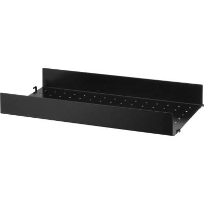 String Vysoká kovová police Metal Shelf High 58 x 30, Black, MSH5830-13-1