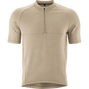Gonso Мъжка фланелка с къс ръкав за колоездене Gonso Adventure Jersey Nature Cycling jersey - Jonesboro Cream (056-3750-0313)