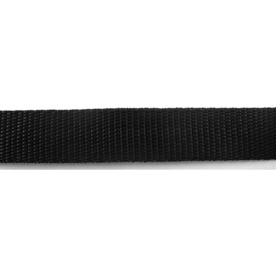 Polypropylénový popruh - čierná - šírka 2 cm
