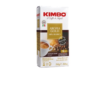 KIMBO Мляно кафе Kimbo Aroma Gold 100% Arabica - 250 г (1010211)