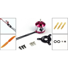 DW Hobby Střídavé Combo MM1408-1850kv + 10A ESC vrtule 6x3 unašeč konektory