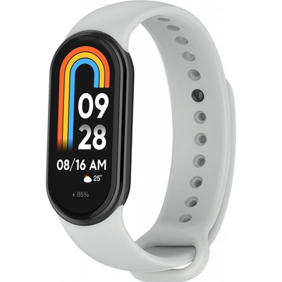 Xiaomi Náhradní náramek pro Mi Smart Band 8/9/10 - Jednobarevný Šedá MBSCZ-8JB003 – Zboží Živě