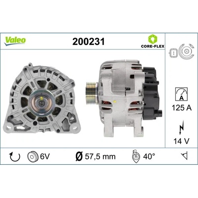 generátor VALEO 200231