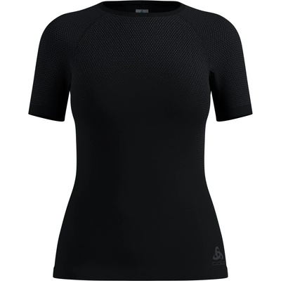 Odlo Дамско синтетично термобельо Odlo Women's Performance Light Top Crew Neck S/S Synthetic base layer - Black - размер XS (114-3822-0111)