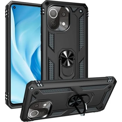 Gigapack Xiaomi 11 Lite 5G NE / Mi 11 Lite 5G GIGAPACK Defender Силиконов удароустойчив протектор за телефон с магнит, ЧЕРЕН GP-109435 (GP-109435)