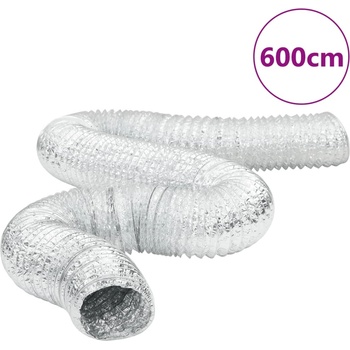Image 1 of vidaXL Вентилационен канал алуминий 6 м Ø12, 5 см (4008063)