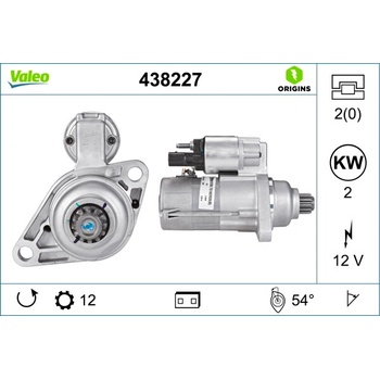 Štartér VALEO 438227