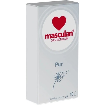 Masculan 10 бр. Ултра тънки презервативи Masculan Pur