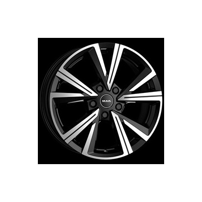 MAK QVARZ 7.5X18 5X114.3 ET45 black polished