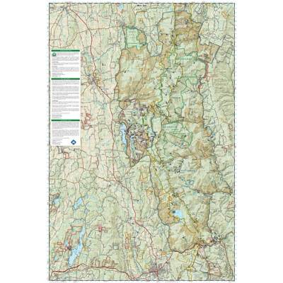 Green Mountain Nat.Forest North národní park Alaska turistická mapa GPS komp.