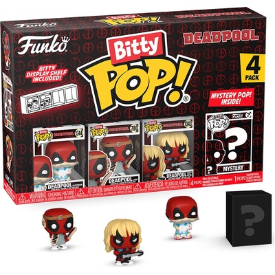 Funko Комплект мини фигури Funko Bitty POP! Marvel: Deadpool - 4-Pack (Series 4) (098033)