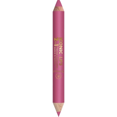 Dermacol Iconic Lips 2v1 rúž a kontúrovacia ceruzka 02 10 g