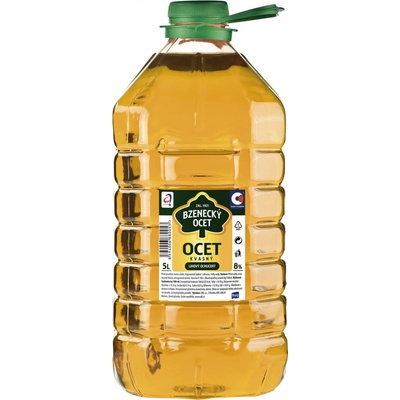 BZENECKÝ Ocet kvasný lihový 5 l – Zboží Dáma