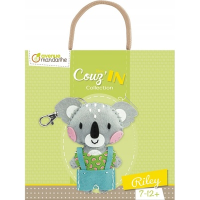 Kreatívna sada Avenue Mandarine Prívesok na ušitie koala Riley