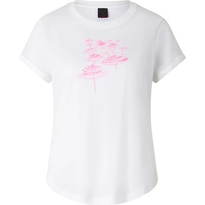 Bogner Fire+Ice Дамска тениска Bogner Fire+Ice Women's Debra4 T-shirt - White / Pink - размер XXL (916-3622-0616)