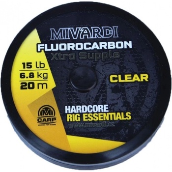 MIVARDI Fluorocarbon Xtra Supple Čirý 20m 20lb