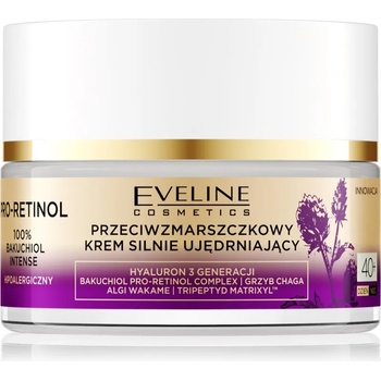 Eveline Cosmetics Pro-Retinol 100% Bakuchiol Intense регенериращ крем с изглаждащ ефект 40+ 50ml