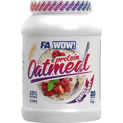 FA Nutrition WOW! Protein Oatmeal, горски плодове, 1 kg, FA Nutrition