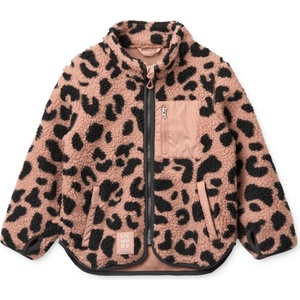 LIEWOOD Детско поларено яке LIEWOOD Kid's Nolan Pile Jacket Fleece jacket - Mega Leo / Pale Tuscany - размер 98 (EU) (703-6690-1314)