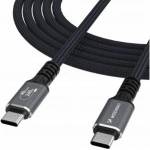 Wozinsky USB Cable Wozinsky USB-C - USB-C 1 m Black (5907769376740)