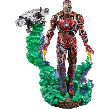 Iron Studios Ironstudios Spider Man Far From Home Iron Man Illusion Deluxe Bds