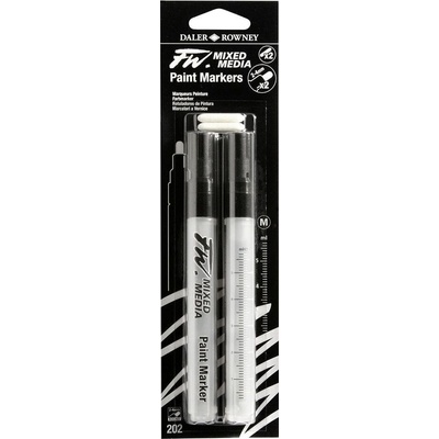 Daler-Rowney FW Комплект хастари Black 2-4 mm 2 бр (160320202)