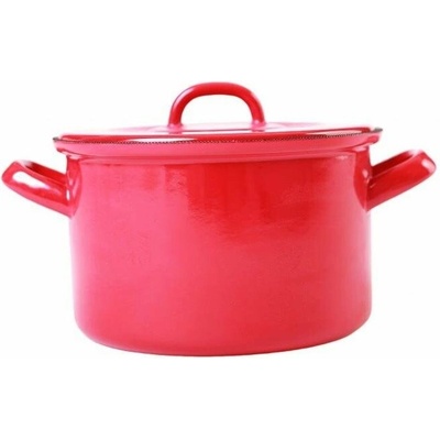 Beryl Hrnec s poklicí 18 cm 2,6 l červený
