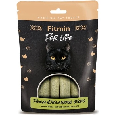 Fitmin For Life Mrazem sušené tyčinky s kočičí trávou 6 x 30 g