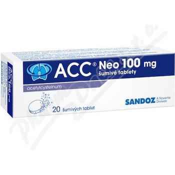 ACC NEO POR 100MG TBL EFF 20