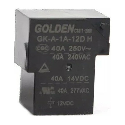 Relé GK-A-1A-12D, 12V DC/250V AC 40A